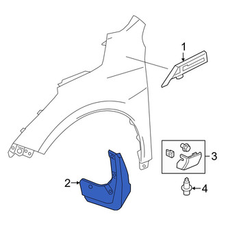 Acura OE - Front Right Mud Flap
