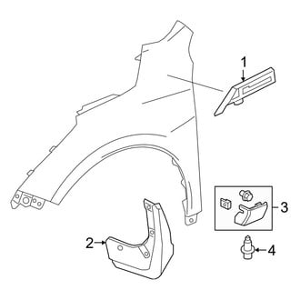 Acura OE - Fender - Exterior Trim