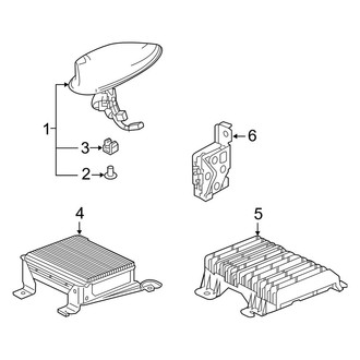 Acura OE - Electrical - Antenna