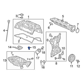 Acura OE - Ignition Knock (Detonation) Sensor