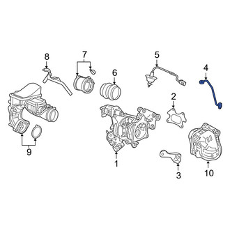 Acura OE - Turbocharger Oil Line
