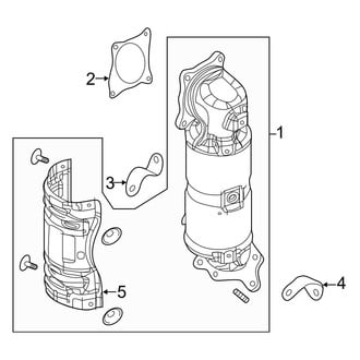 Acura OE - Exhaust System - Manifold (Base / SH-AWD)