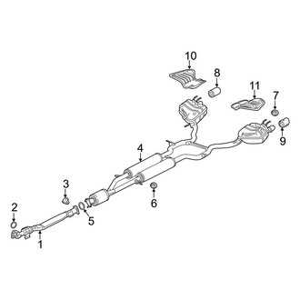 Acura OE - Exhaust System - Exhaust Components