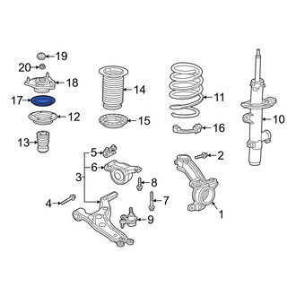 Acura OE - Front Suspension Strut Bearing