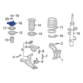 Acura OE - Front Suspension Strut Mount