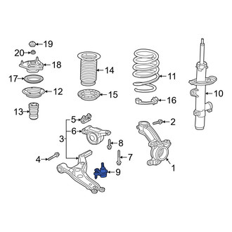 Acura OE - Front Suspension Ball Joint