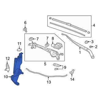 Acura OE - Washer Fluid Reservoir