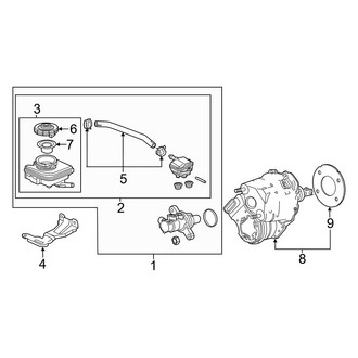 Acura OE - Cowl - Components on Dash Panel (Base / SH-AWD)