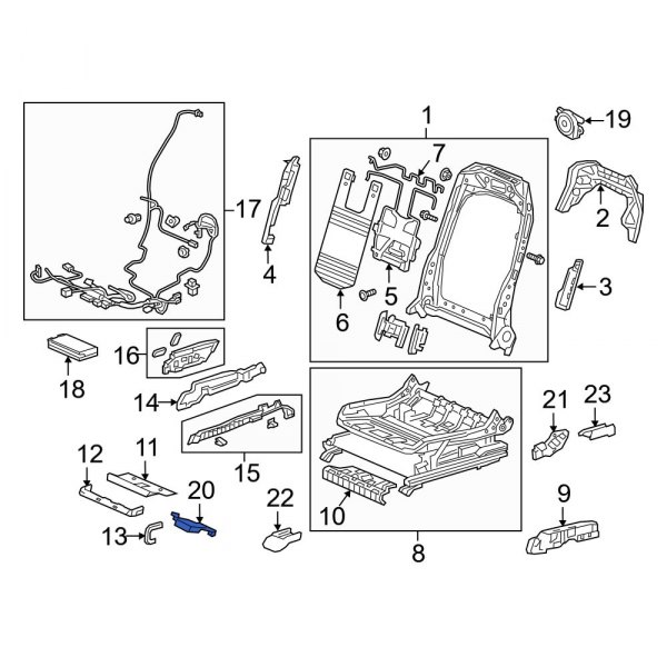 Temperature Controlled Seat Blower Motor