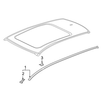 Acura OE - Roof - Exterior Trim