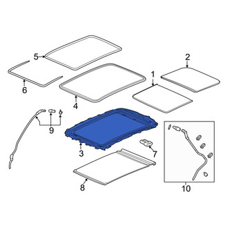 Acura OE - Sunroof Frame