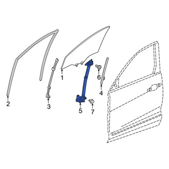 Acura OE - Front Right Window Regulator