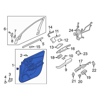 Acura OE - Front Left Outer Door Outer Panel