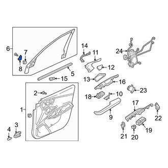 Acura OE - Front Right Collision Avoidance Warning Indicator