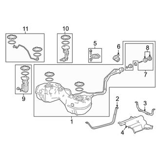 Acura OE - Fuel System Components