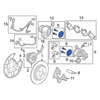 Acura OE - Parking Brake Actuator O-Ring