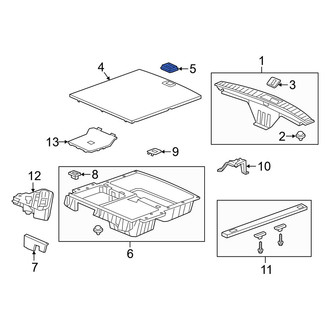 Acura OE - Rear Cargo Cover Handle