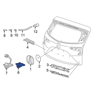 Acura OE - Rear Park Assist Camera