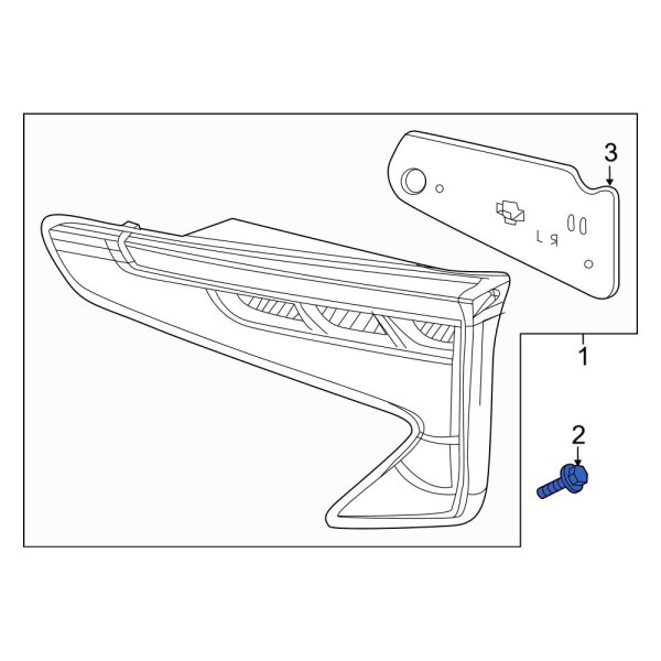 Tail Light Bolt