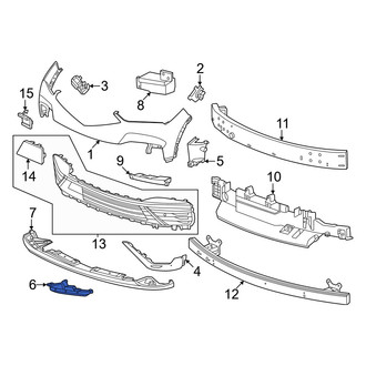 Acura OE - Front Left Stone Deflector