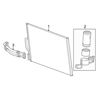 Acura OE - Air Conditioner & Heater - Condenser (AWD)