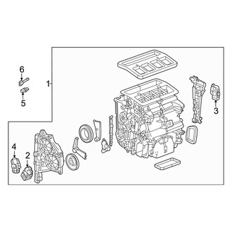 Acura OE - Air Conditioner & Heater - Air Distribution System (AWD)