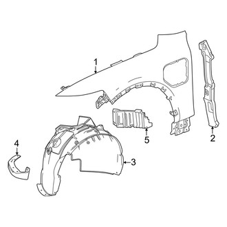 Acura OE - Fender & Components