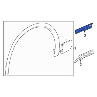 Acura OE - Front Left Fender Emblem