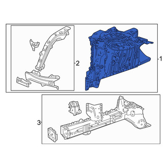 Acura OE - Front Left Fender Apron Assembly