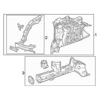Acura OE - Fender - Structural Components & Rails