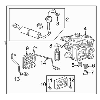 Acura OE - Electrical - Ride Control Components (Compressor)