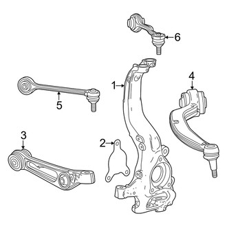 Acura OE - Front Suspension - Suspension Components (RWD)