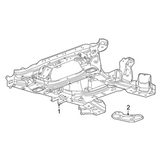 Acura OE - Front Suspension - Suspension Mounting (RWD)