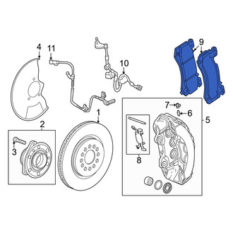 Acura OE - Front Disc Brake Pad Set