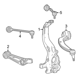 Acura OE - Front Suspension - Suspension Components (AWD)