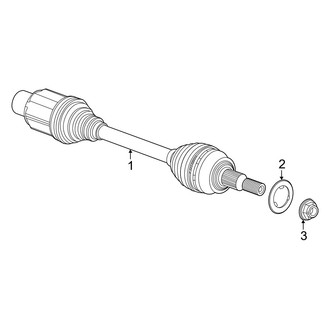 Acura OE - Front Suspension - Drive Axles