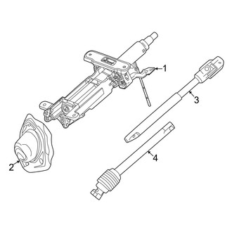Acura OE - Steering Column Assembly