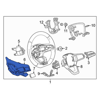 Acura OE - Lower Steering Wheel Back Cover