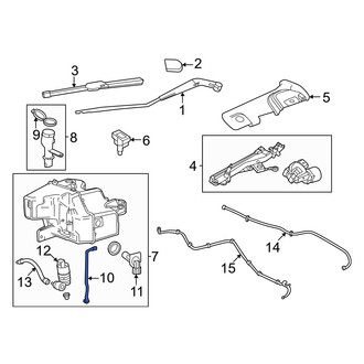 Acura OE - Windshield Washer Pump