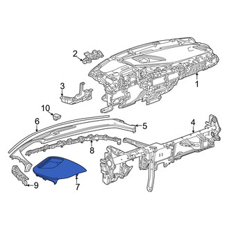 Acura OE - Front Instrument Cluster Bezel