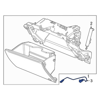 Acura OE - Front Glove Box Light