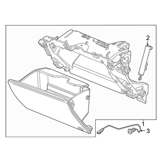 Acura OE - Instrument Panel - Glove Box