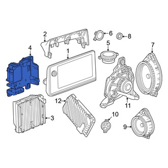 Acura OE - Radio Bracket