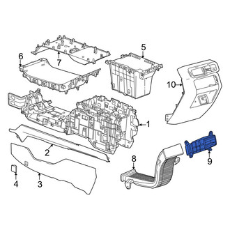 Acura OE - Rear Console Air Vent