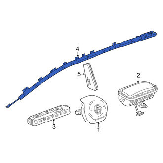 Acura OE - Left Curtain Air Bag