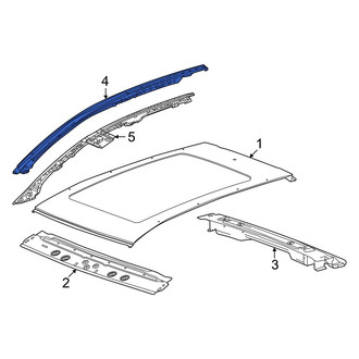 Acura OE - Left Outer Roof Side Rail