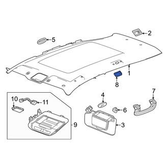 Acura OE - Left Dome Light