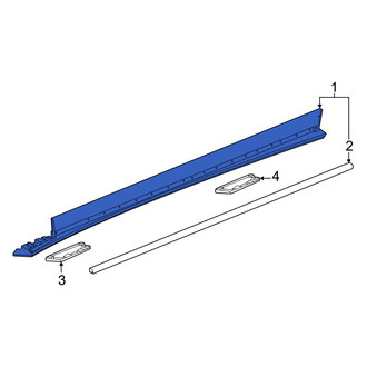 Acura OE - Left Rocker Panel Guard