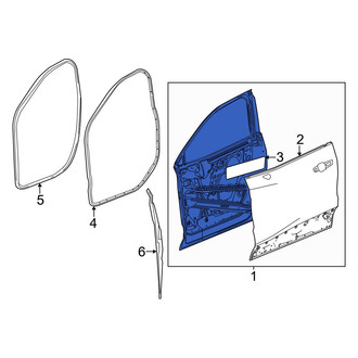 Acura OE - Front Left Door Shell
