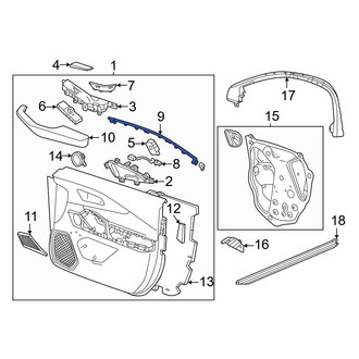 Acura OE - Front Left Courtesy Light